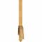 Ekena Millwork Bellingham Rough Sawn Timber Gable Bracket, Western Red Cedar, 108"W x 22"H x 2"D x 4"F, 5/12 Pitch GBW108X22X0204BEL00RWR - alternate 4